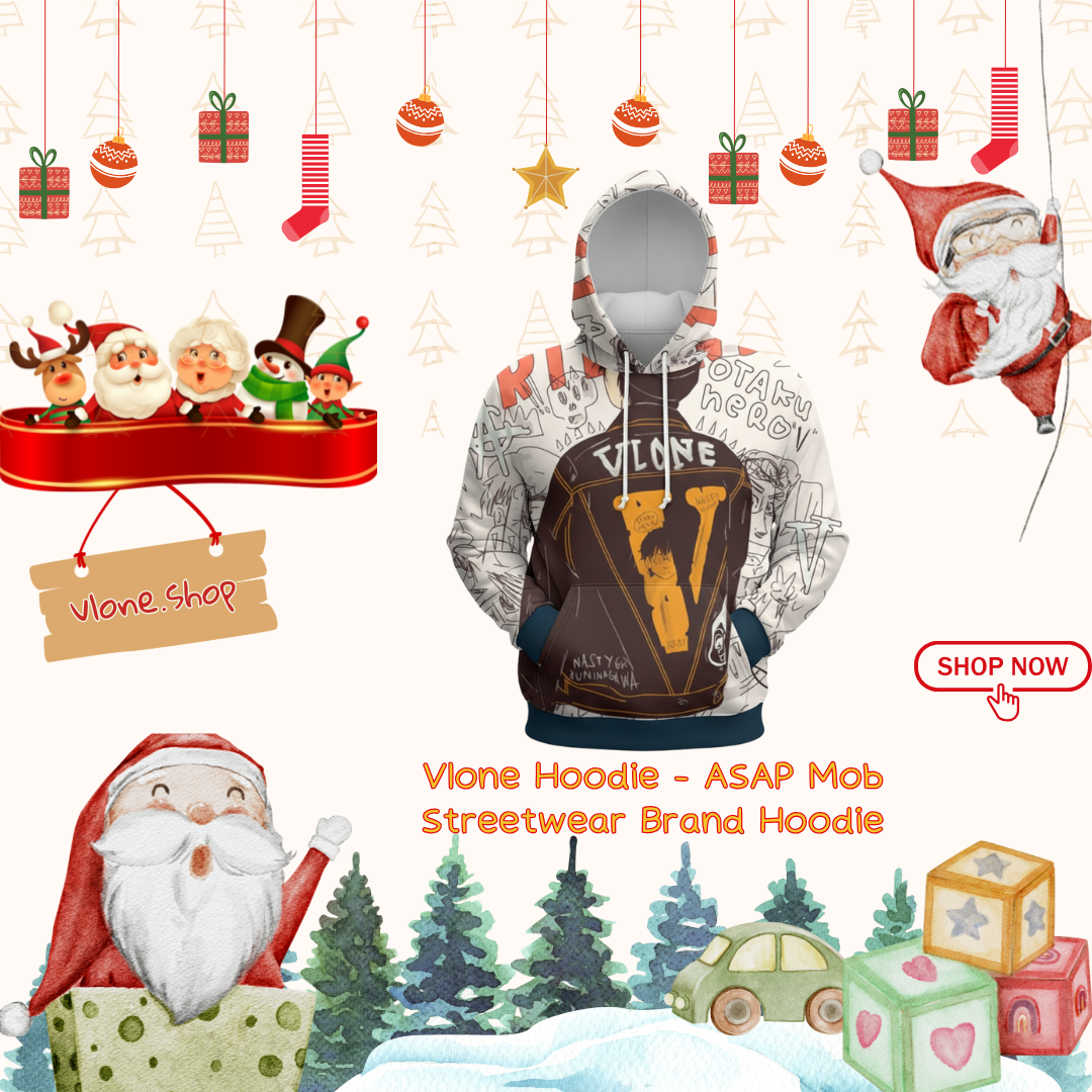 Vlone Hoodie - ASAP Mob Streetwear Brand Hoodie